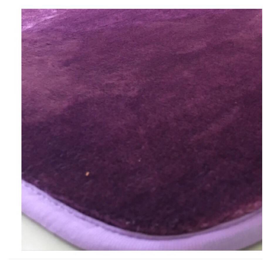 Thảm lông Trãi sàn, trải giường cao cấp 1,8*2m màu tím ( thảm có thể thay drap bọc nệm