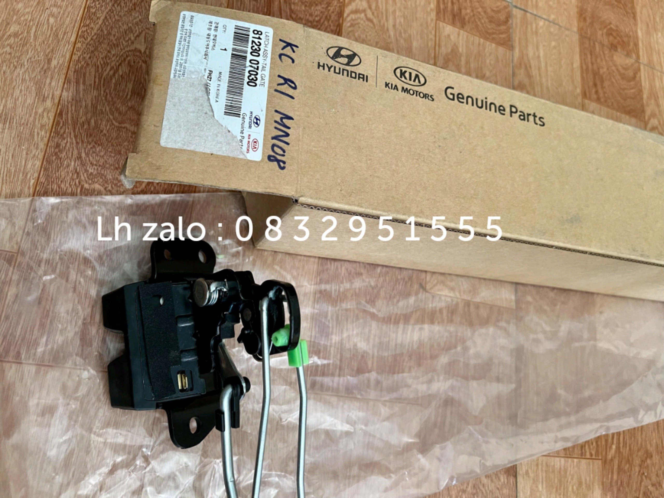 Khóa ngậm cốp Morning 05 - 11 ( Xịn , cơ cấu khóa ngậm cốp sau )