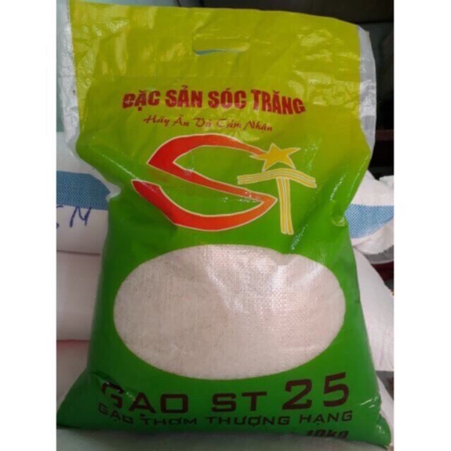 [HCM]Gạo ST 25- túi 5 kg đặc biệt thơm ngon