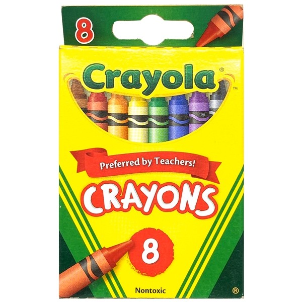 BÚT SÁP MÀU CRAYOLA 8/16/24/64 MÀU