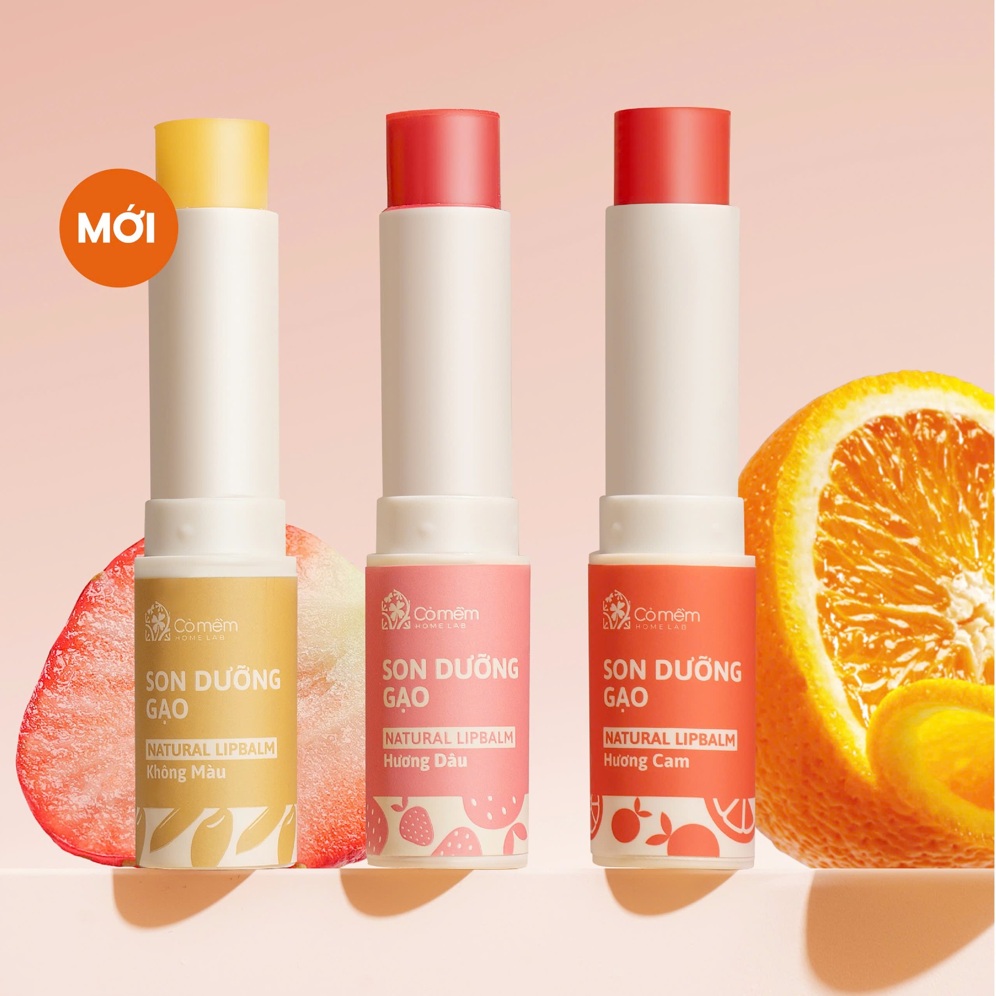 Combo Son Dưỡng Và Xà Bông Cỏ Mềm