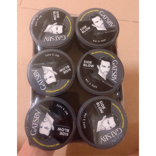 [HCM]Wax vuốt tóc Gatsby Mat & Hard xám 75g (mẫu mới)