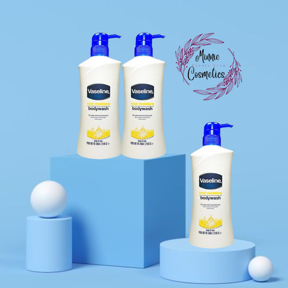 Sữa tắm dưỡng ẩm Vaseline Total Moisture - Mỹ