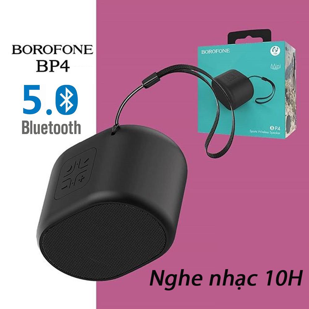[HCM]Loa Bluetooth Borofone BP4 mini nghe nhạc 10 giờ Bluetooth V5.0