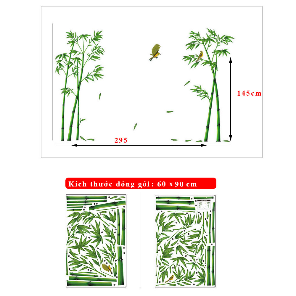 Wall sticker for home decor DLX0779