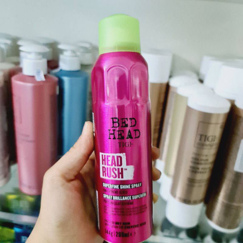 TIGI BEDHEAD Head rush Xịt siêu bóng 200ml