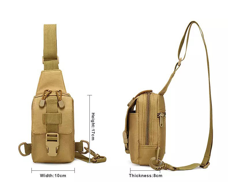 [HCM]Túi đeo chéo vai mini Tactical A74