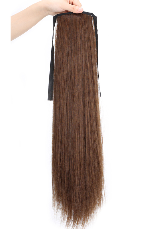 Straight Hair Wig 60cm D13L 💖 Freeship 💖 Women's Long Ponytail Wigs, Women's Ponytail Wigs, Women's Hair Tie Wigs Wholesale 35K