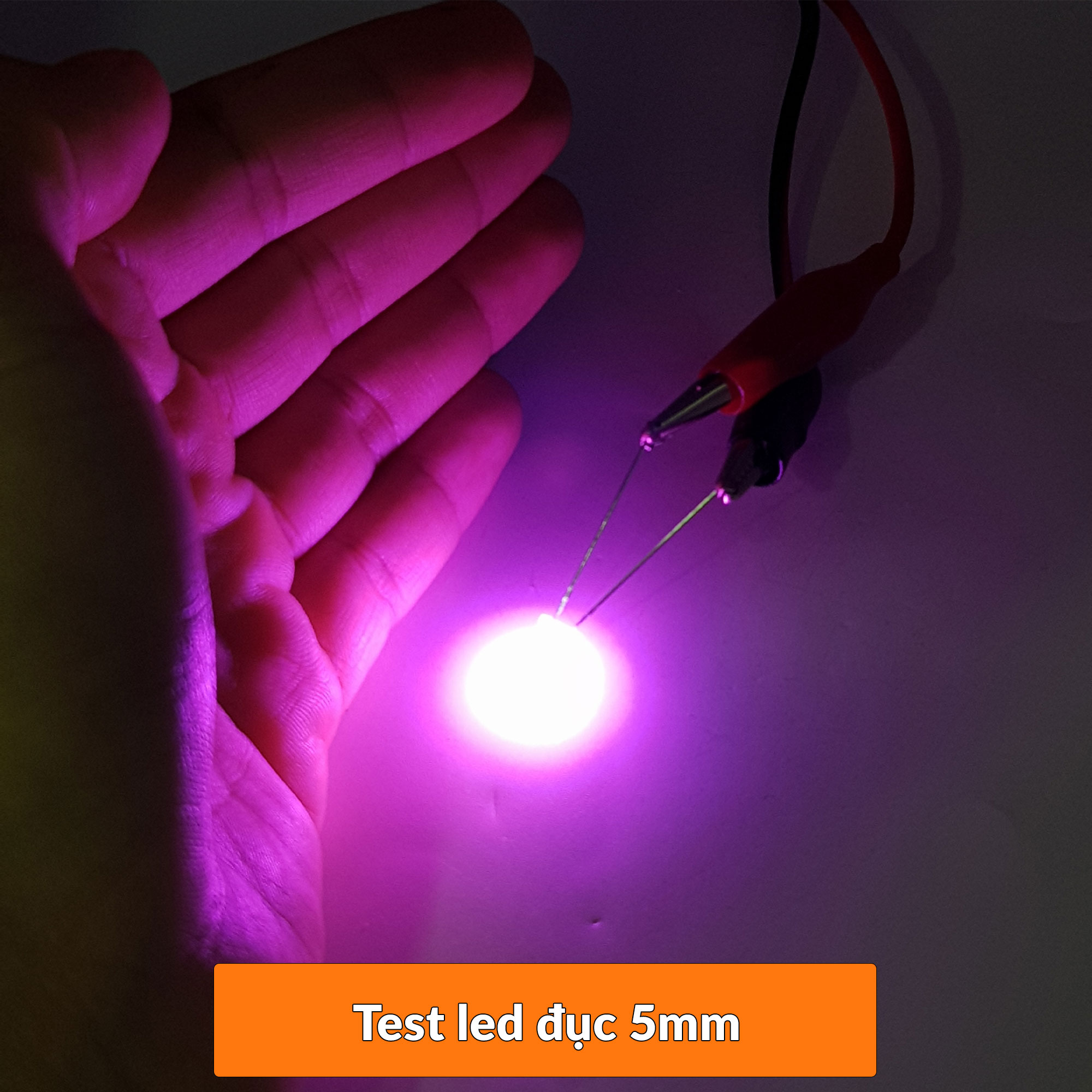 Led 5mm màu Hồng ( 10 con)