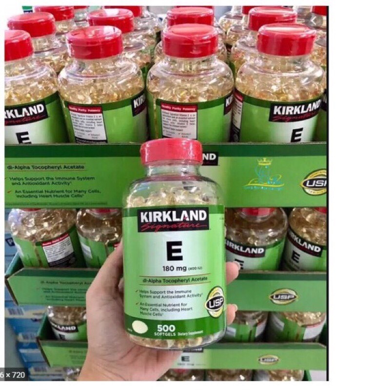 Viên uống VitaminE 500 viên Mỹ