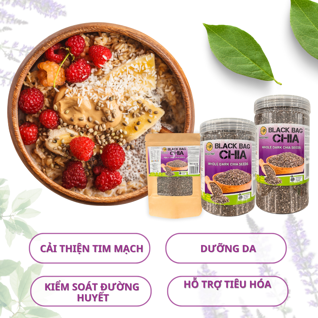 Hạt Chia Hũ 500gr Tân Lộc Phát