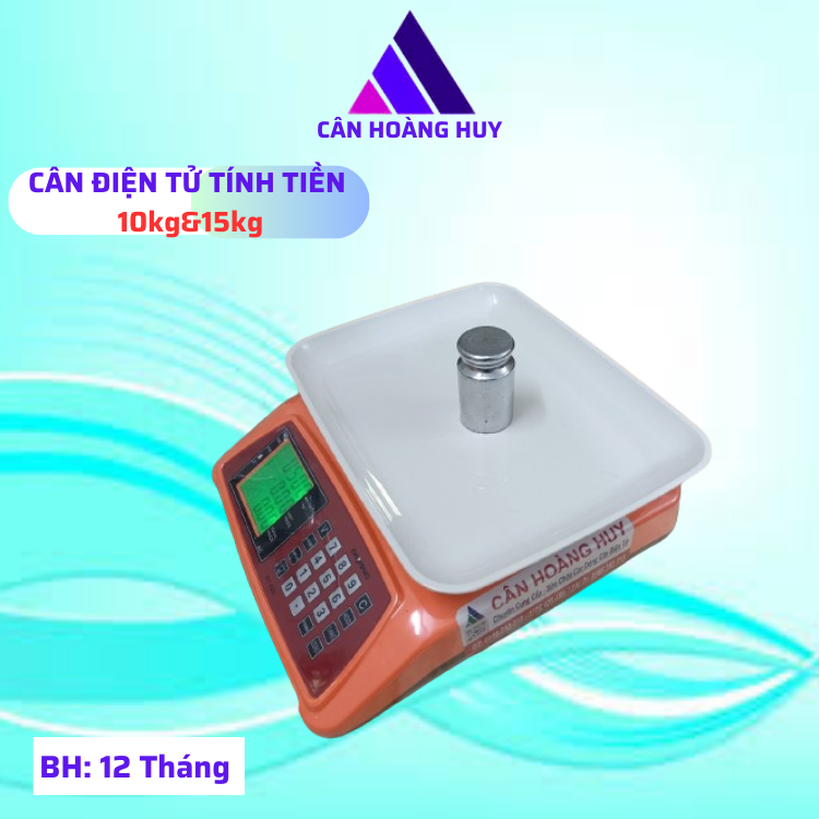 Cân Điện Tử Tính Tiền Hoàng Huy 30kg/5g - Thiết Bị Đo Lường Chính Xác