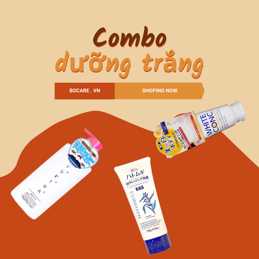Combo dưỡng trắng da yukina