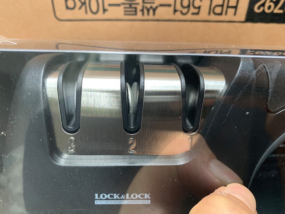 Dụng Cụ Mài Dao 3 Lớp Lock&Lock CKK112 (255 x 53 mm)