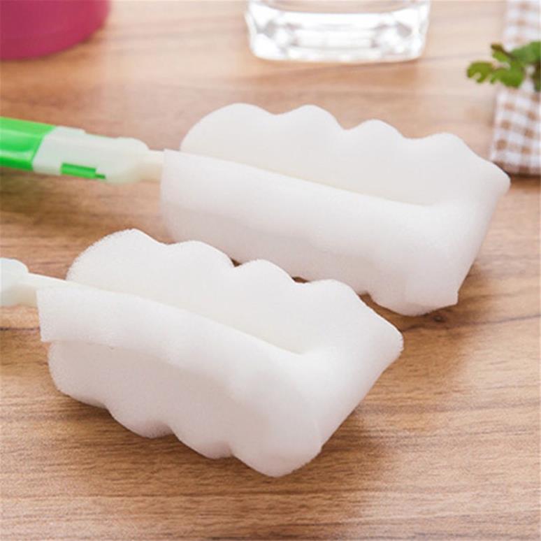 Que rửa cốc, bình sữa mút tiện dụng - Que rửa cốc bọt biển