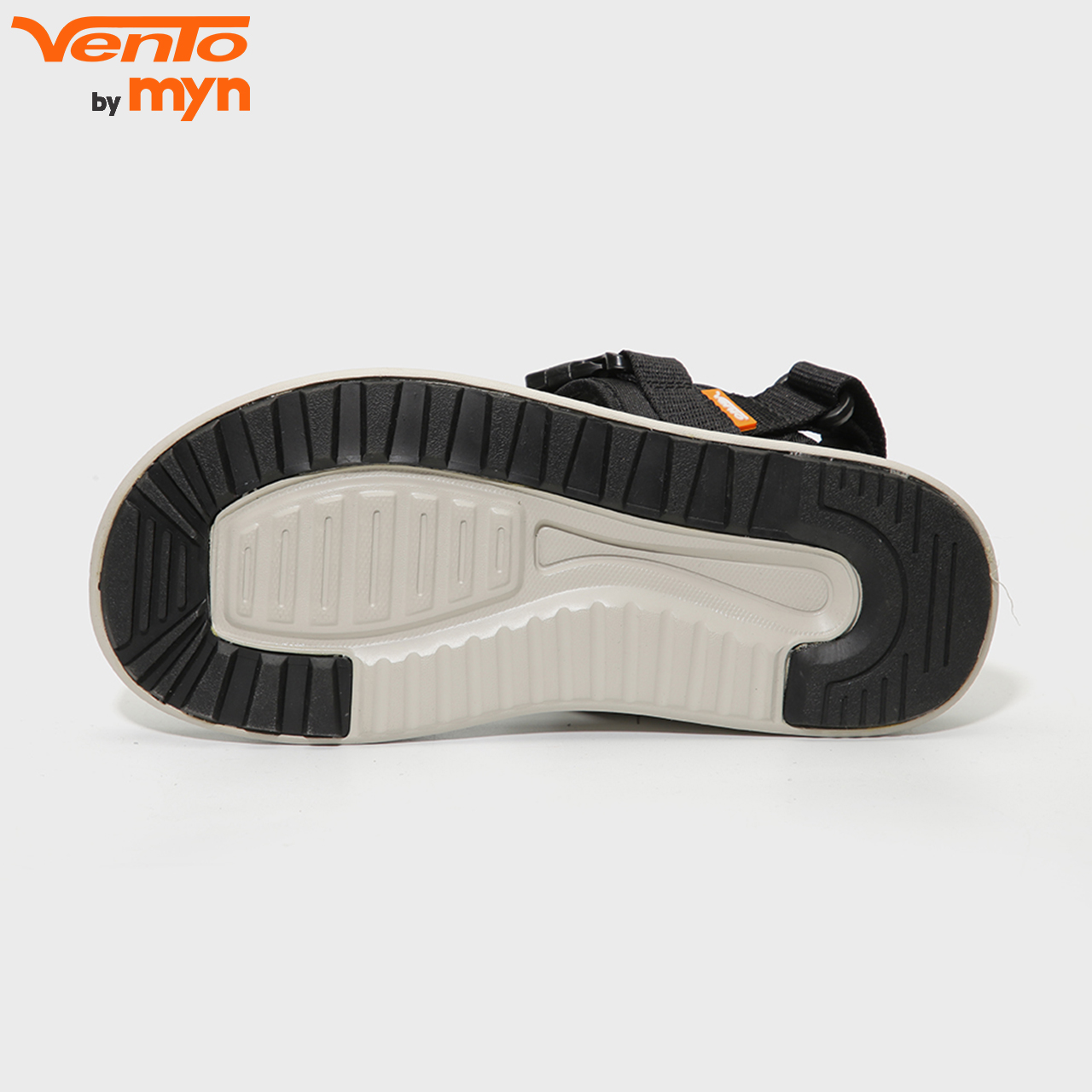 Giày Sandal Vento Nam Nữ - NB01 - Đen trắng