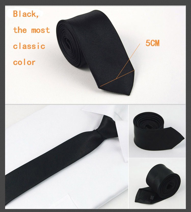 Cavat học sinh, Cavat kỷ yếu, Cavat lụa bản nhỏ 5cm - Tien Nguyen
