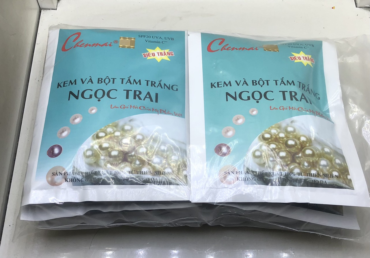 [Combo 10 túi] tắm trắng ngọc trai chenmai