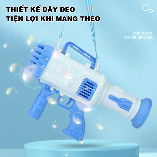 SÚNG BẮN BONG BÓNG 25 NÒNG