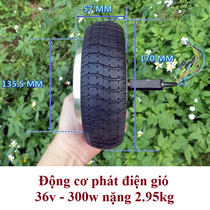 [HCM]Động cơ Bánh xe điện 14inch 60v xe Scooter 6.5inch 36v mới 100%