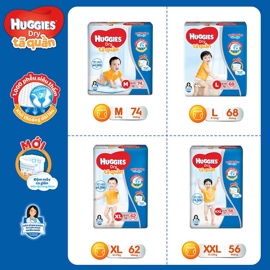 Tả quần Huggies M76