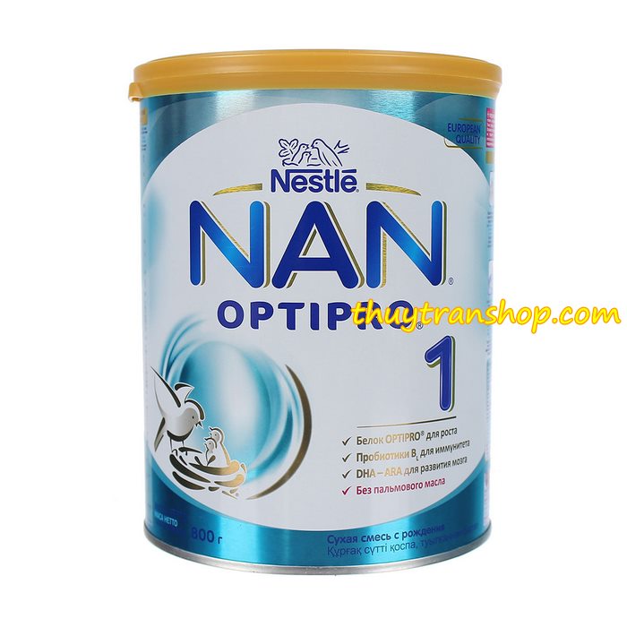 Sữa NAN Nga 800g số 1-2-3-4
