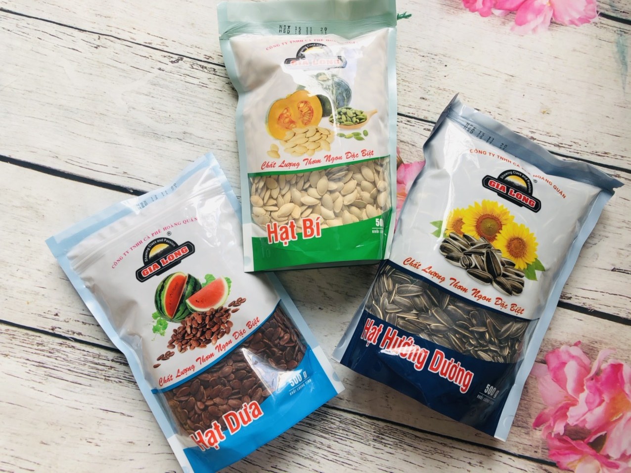 1kg hạt bí ngô rang chín hạt lớn