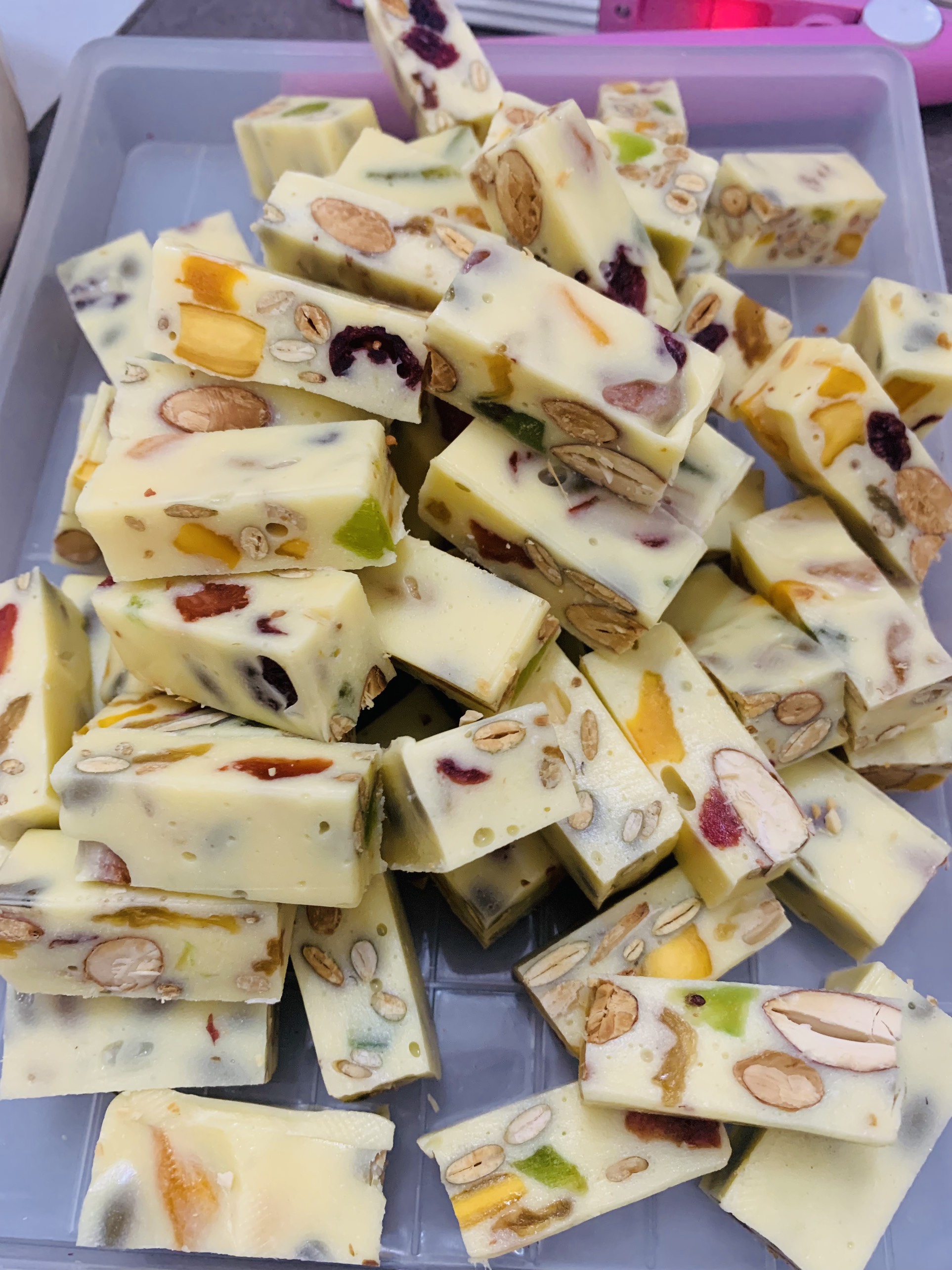 Set nguyên liệu tự làm kẹo Nougat( Kẹo Hạnh Phúc)