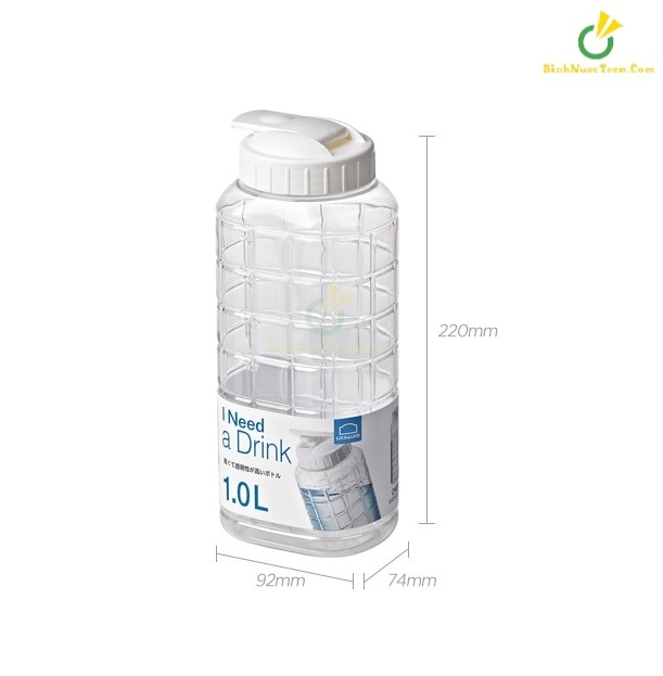 Bình nước lock & lock 1 Lit hàng khuyến mãi