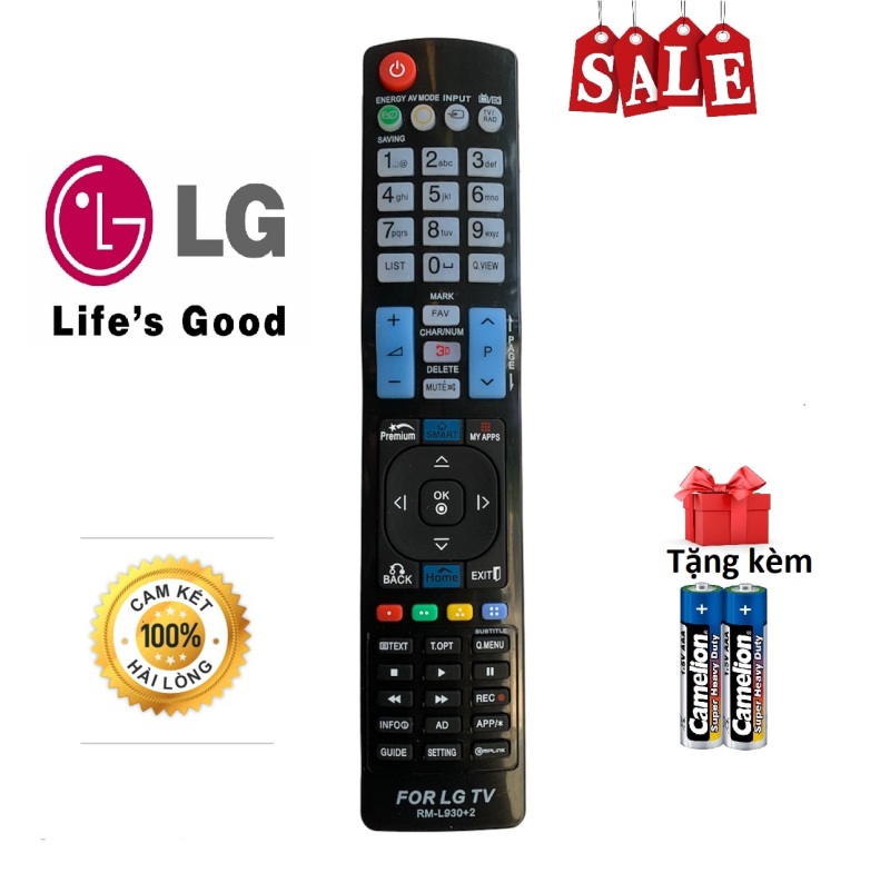 Bảng giá Điều khiển tivi LG các dòng tv LG LM, UM , SM - Hàng tốt [ tặng kèm pin ]