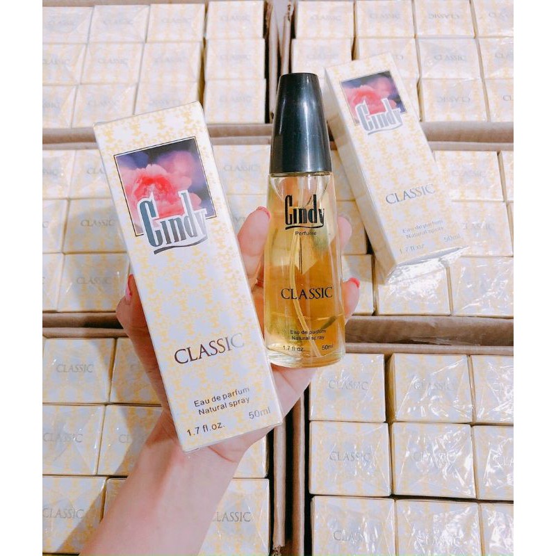 Nước Hoa Cindy Siêu Thơm, Nước hoa nữ Cindy Classic 50ml