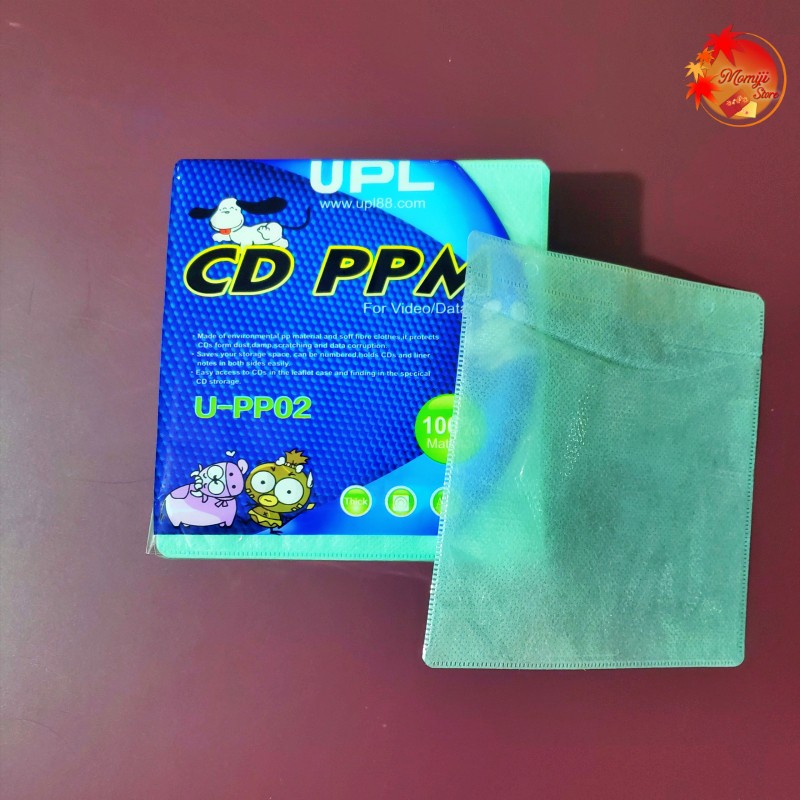 Vỏ đựng đĩa DVD/CD Túi 100 chiếc nhiều màu