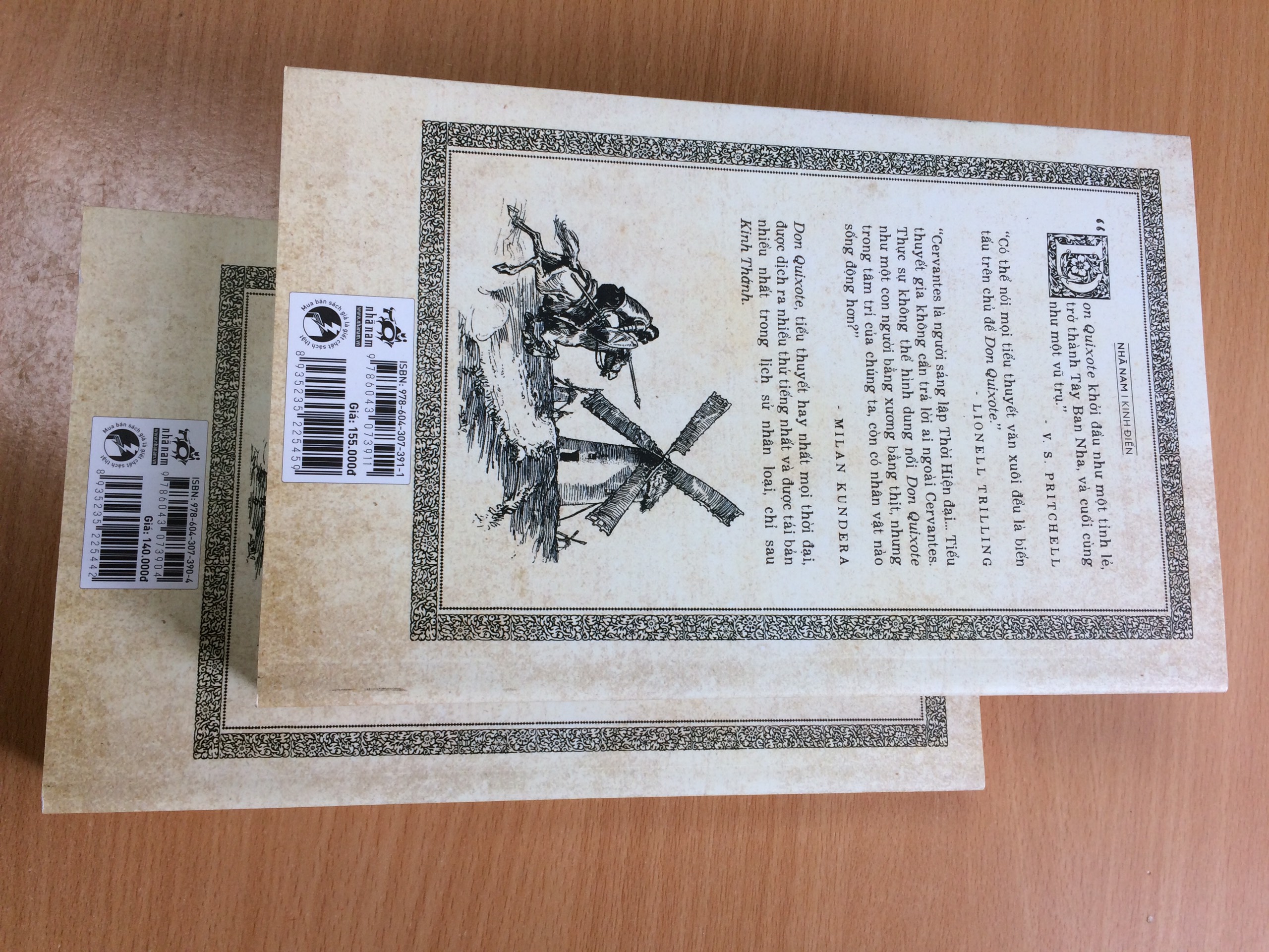 COMBO DON QUIXOTE - NHÀ QUÝ TỘC TÀI BA XỨ MANCHA (TẬP 1,2)