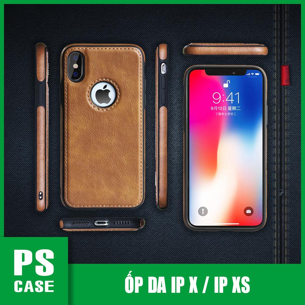 Ốp lưng da iPhone X - iPhone XS - IP X - IP XS - PS CASE phân phối