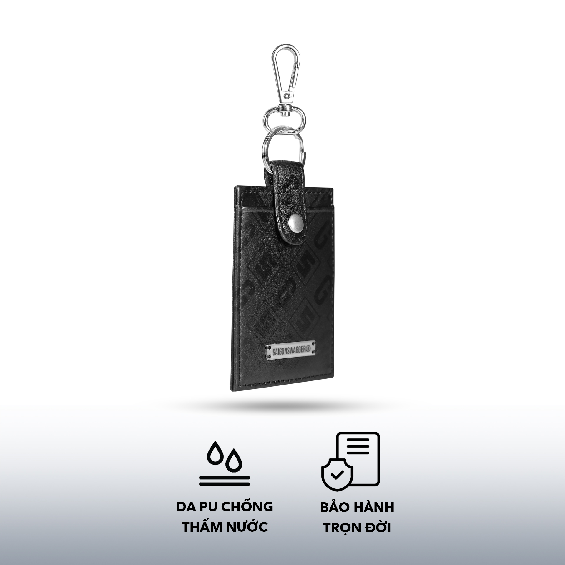 Ví Đựng Thẻ, Móc Khoá Da Thật SAIGON SWAGGER ECLIPSE CARD KEYCHAIN