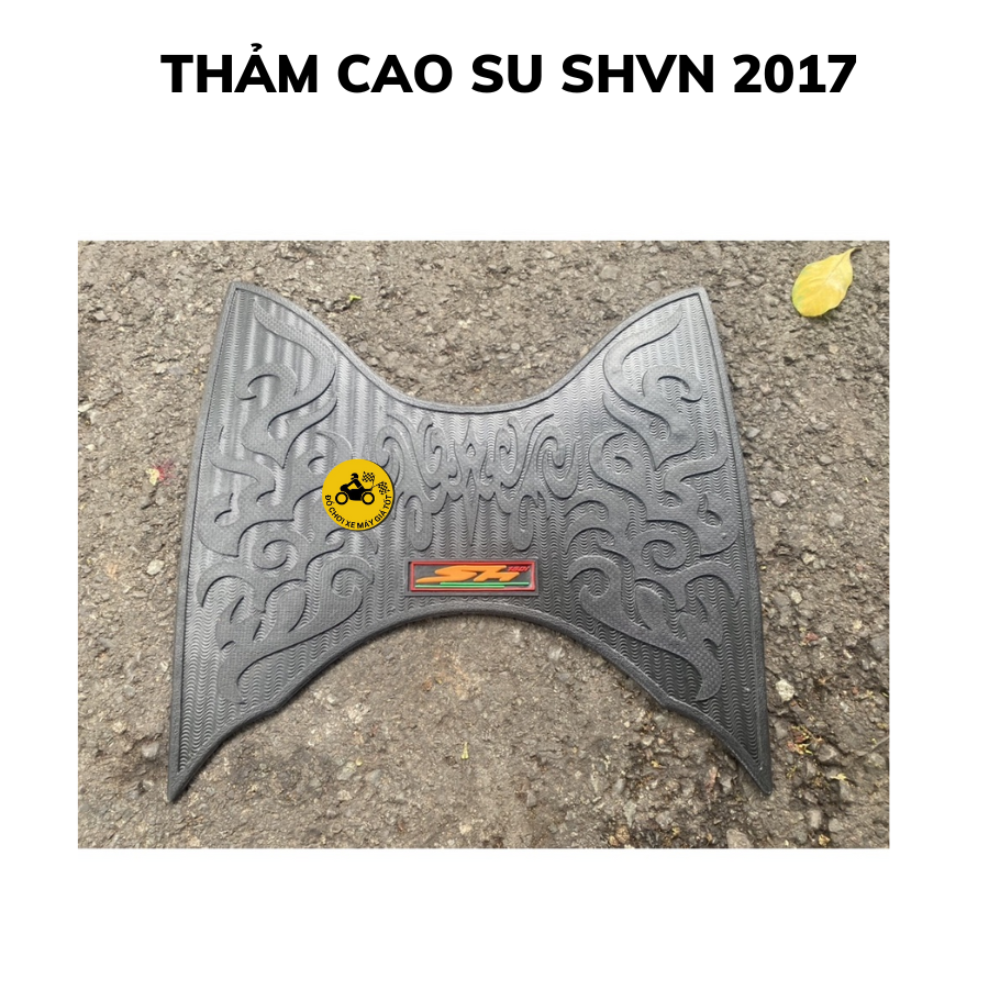 Thảm cao su lót chân xe máy sh 2017/2018
