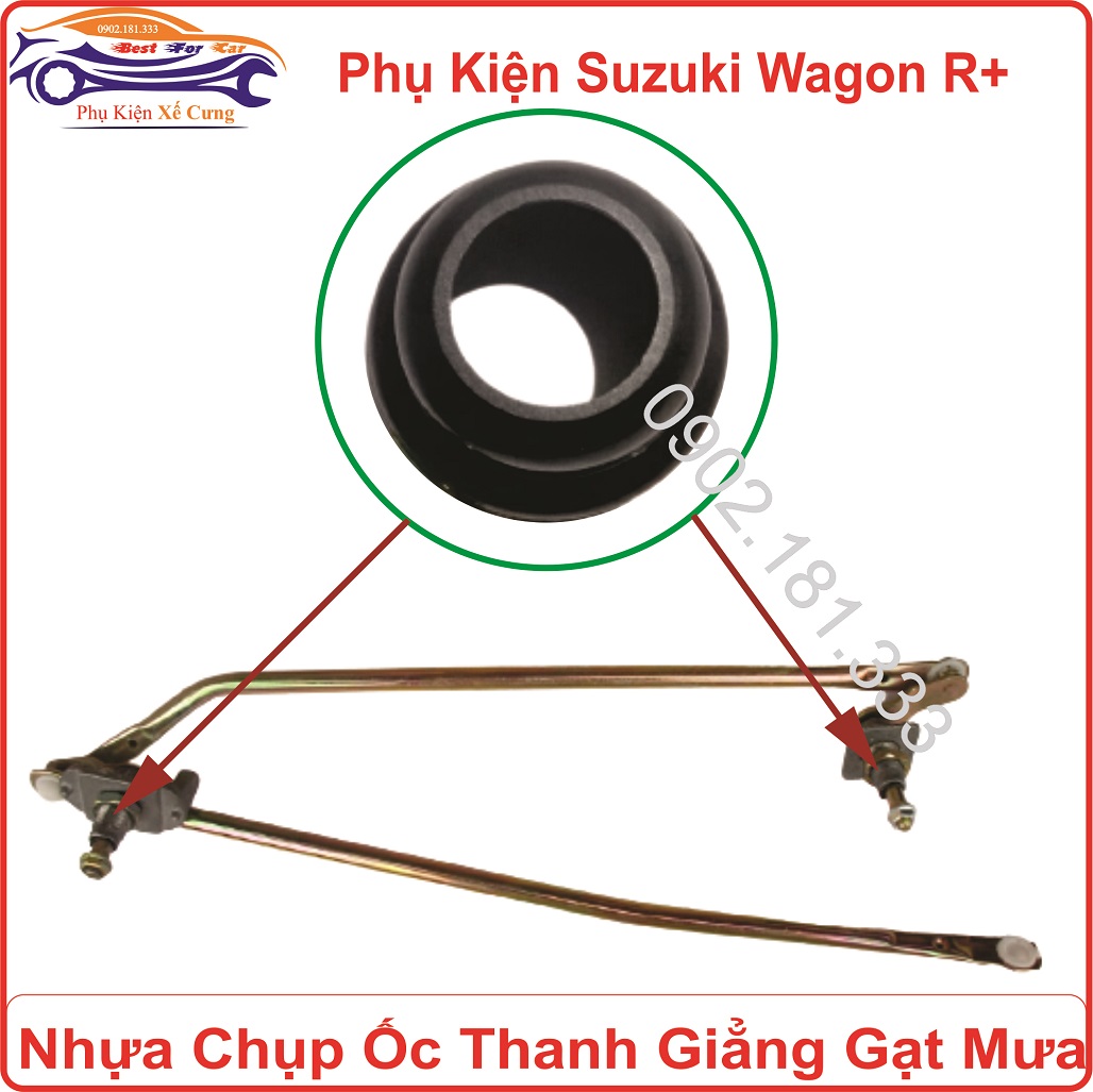 Nhựa chụp ốc thanh giằng gạt mưa suzuki wagon r+