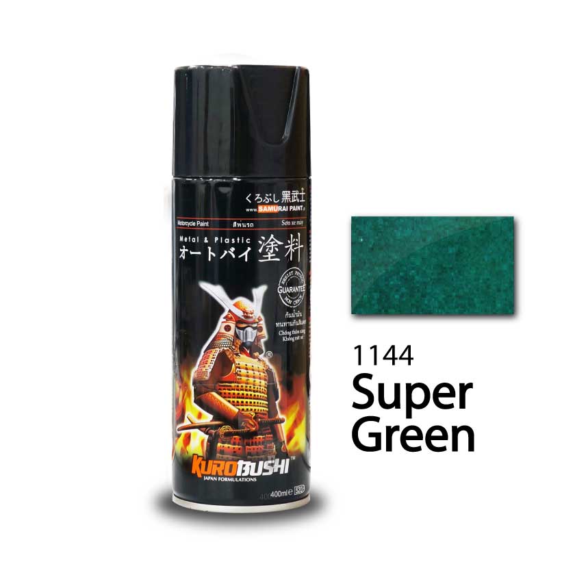Sơn xịt Samurai 1144 màu xanh đậm