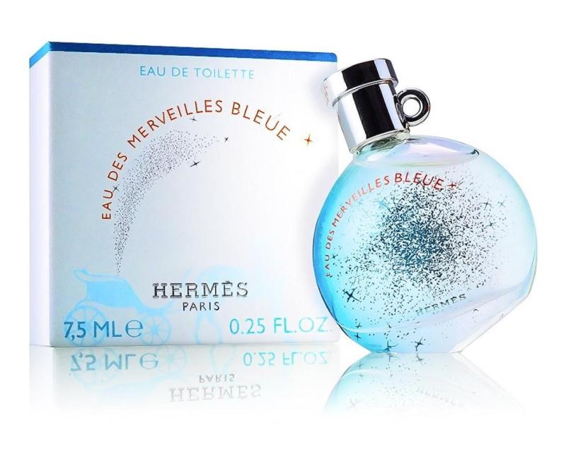 Nước Hoa Unisex Hermes Eau Des Merveilles Bleue 7.5ml nhập khẩu