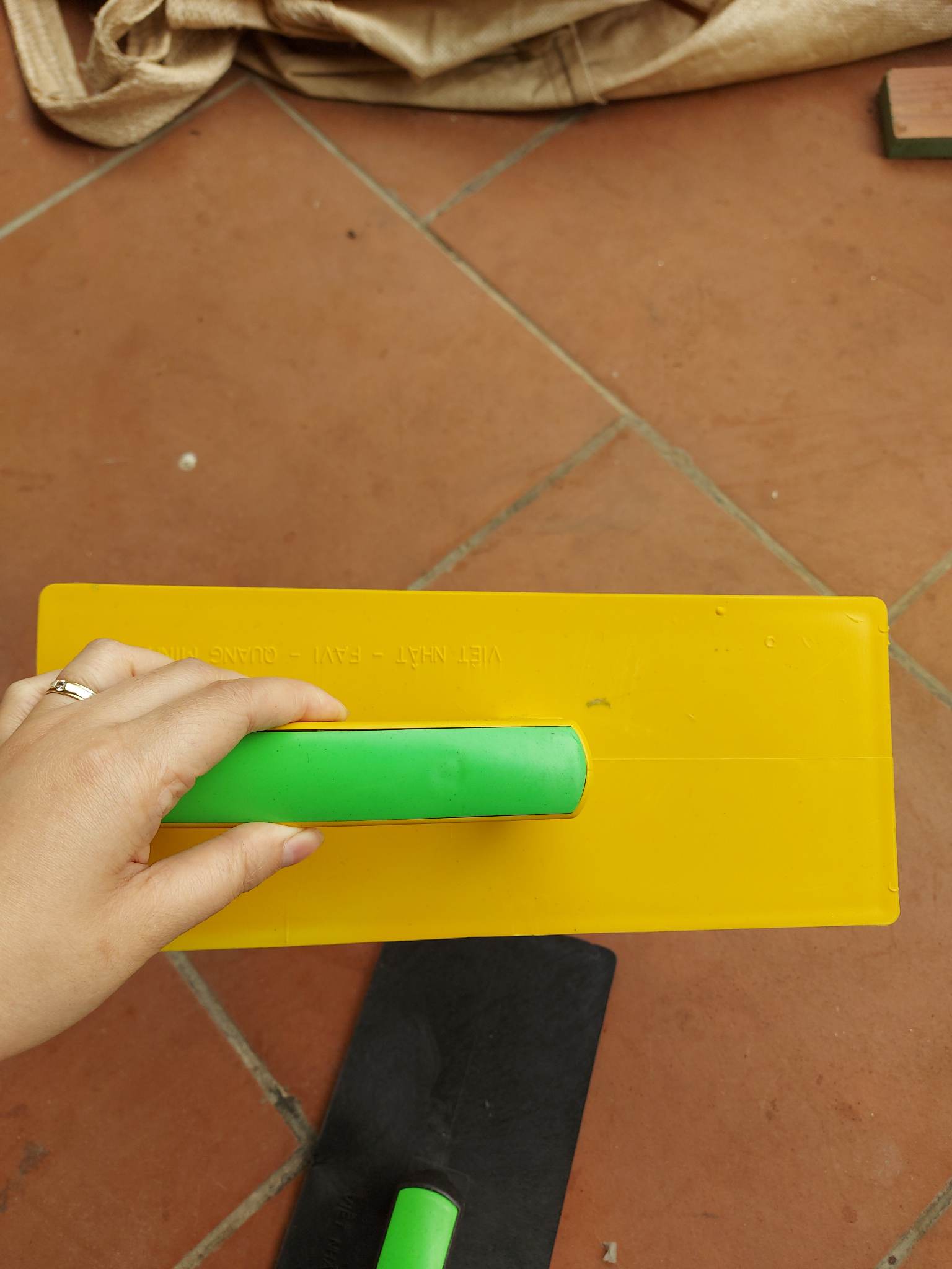 (Hàng Sẵn)Combo 10 Bàn Xoa Nhựa 10 x 22 cm
