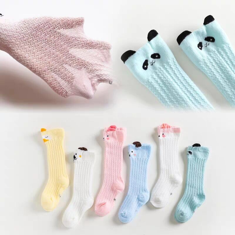 Tất Boot Cao Cổ Lưới Con Gà Cho Bé Ankids