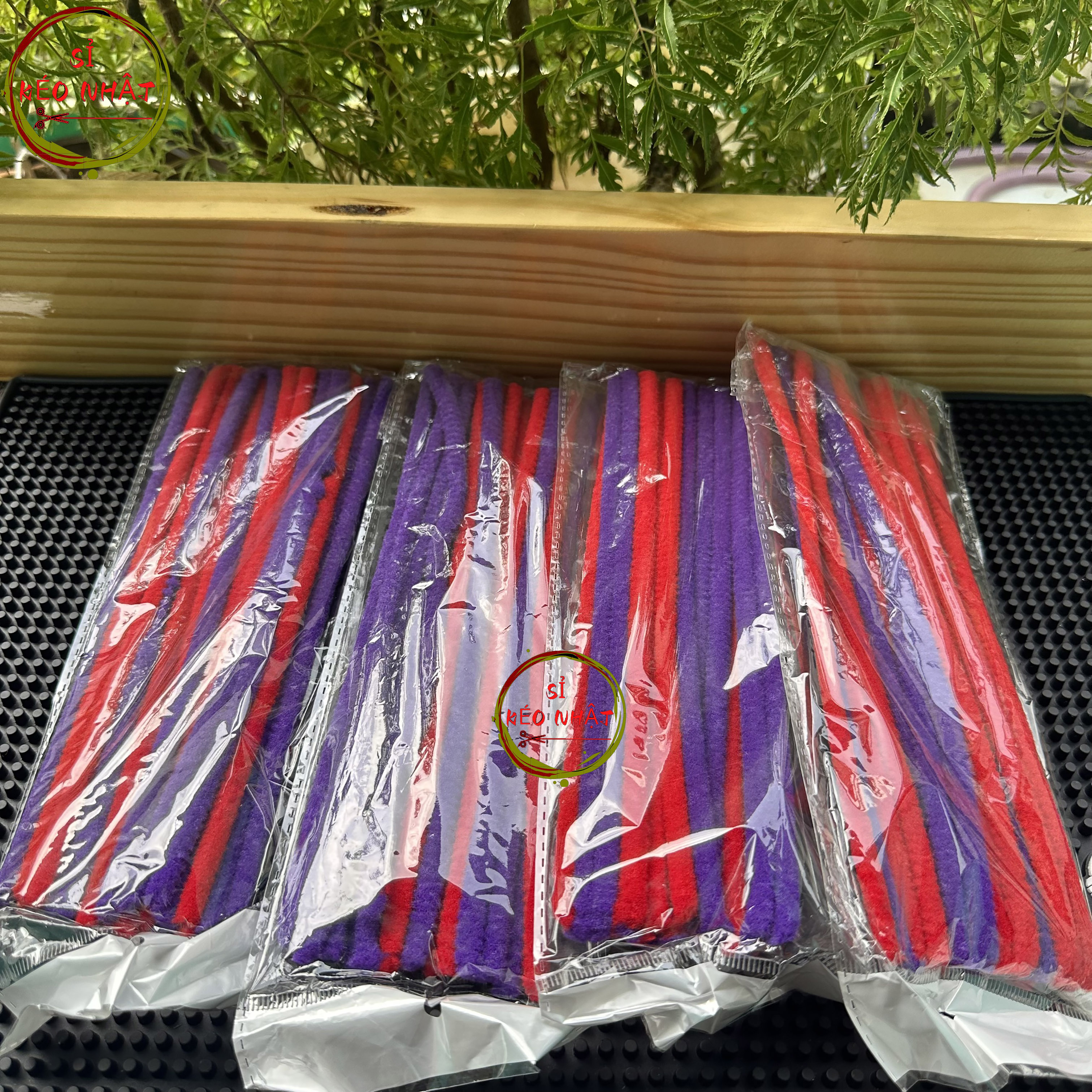 Kẽm nhung uốn tóc sợi to Uốn Sợi Kẽm Ruffled ( Rối Phồng )