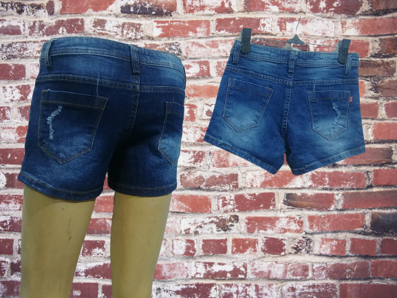 [HCM]quần short jean nữ lai lật