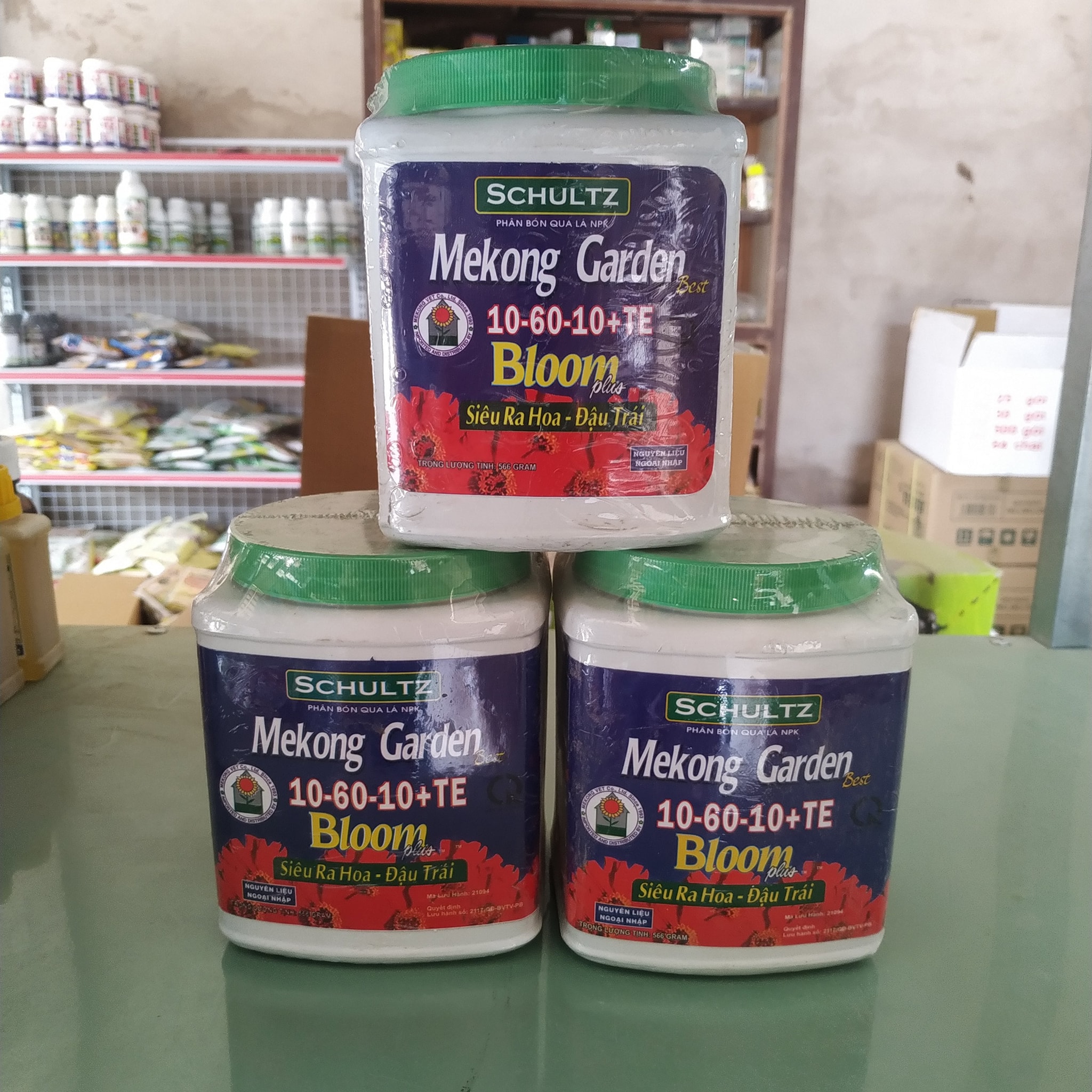 Phân bón NPK 10.60.10 TE 500gr