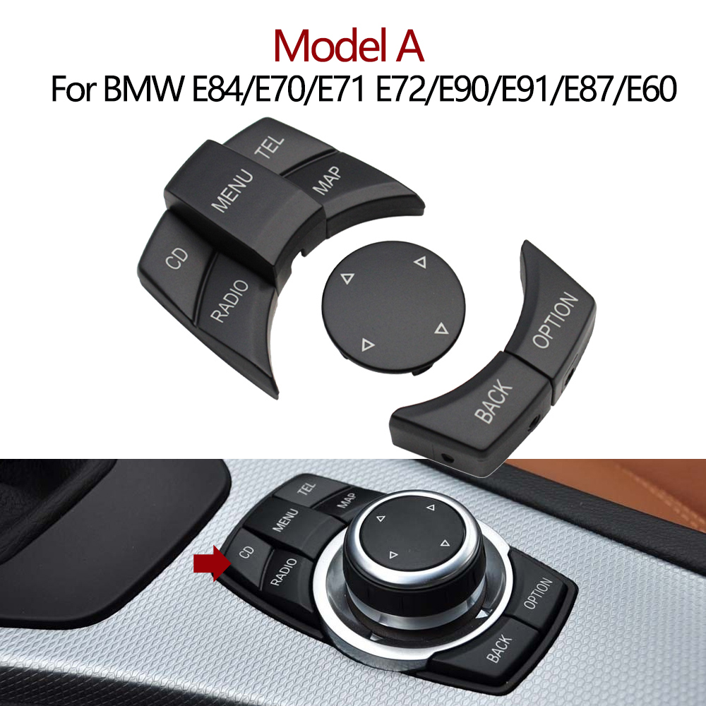 Xe cic idrive điều khiển đa phương tiện knob menu phím cho bmw x1 x5 x6 1 3 5 series e84 e90 e91 e92 e70 e71 e72 e60 e87 e88
