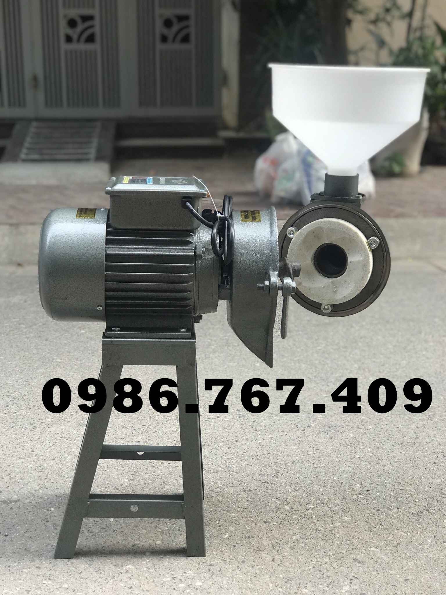 Máy xay bột gạo nước 2 mặt đá mài siêu mịn