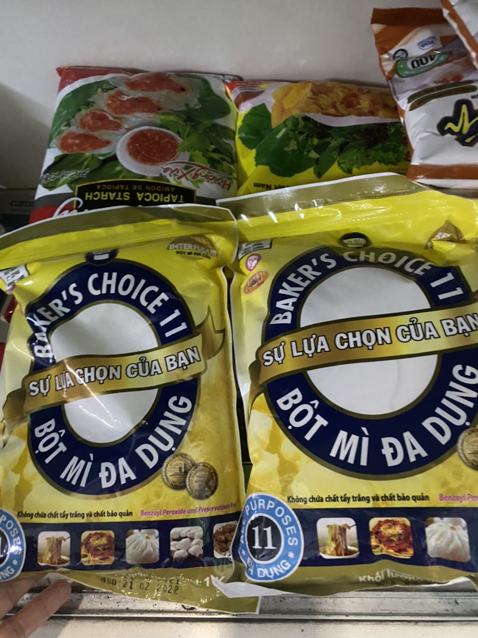 Bột Mì Đa Dụng Số 11 Bakers Choice Túi 1Kg