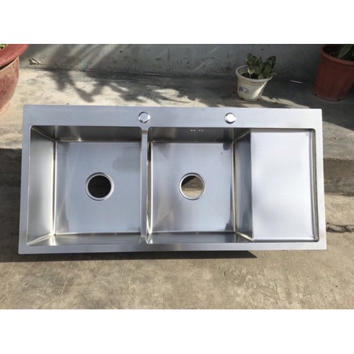 Chậu rửa chén bát KOREA SUS 304 2 hố bàn