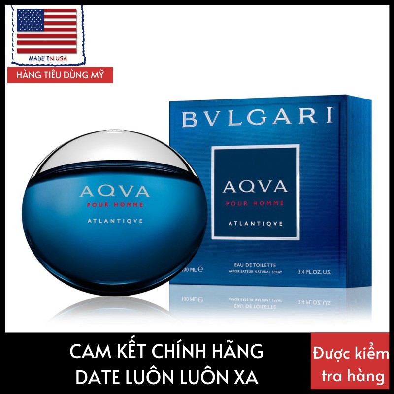 Nước hoa nam BVLGARI Aqva Pour Homme Atlantiqve EDT 100ml