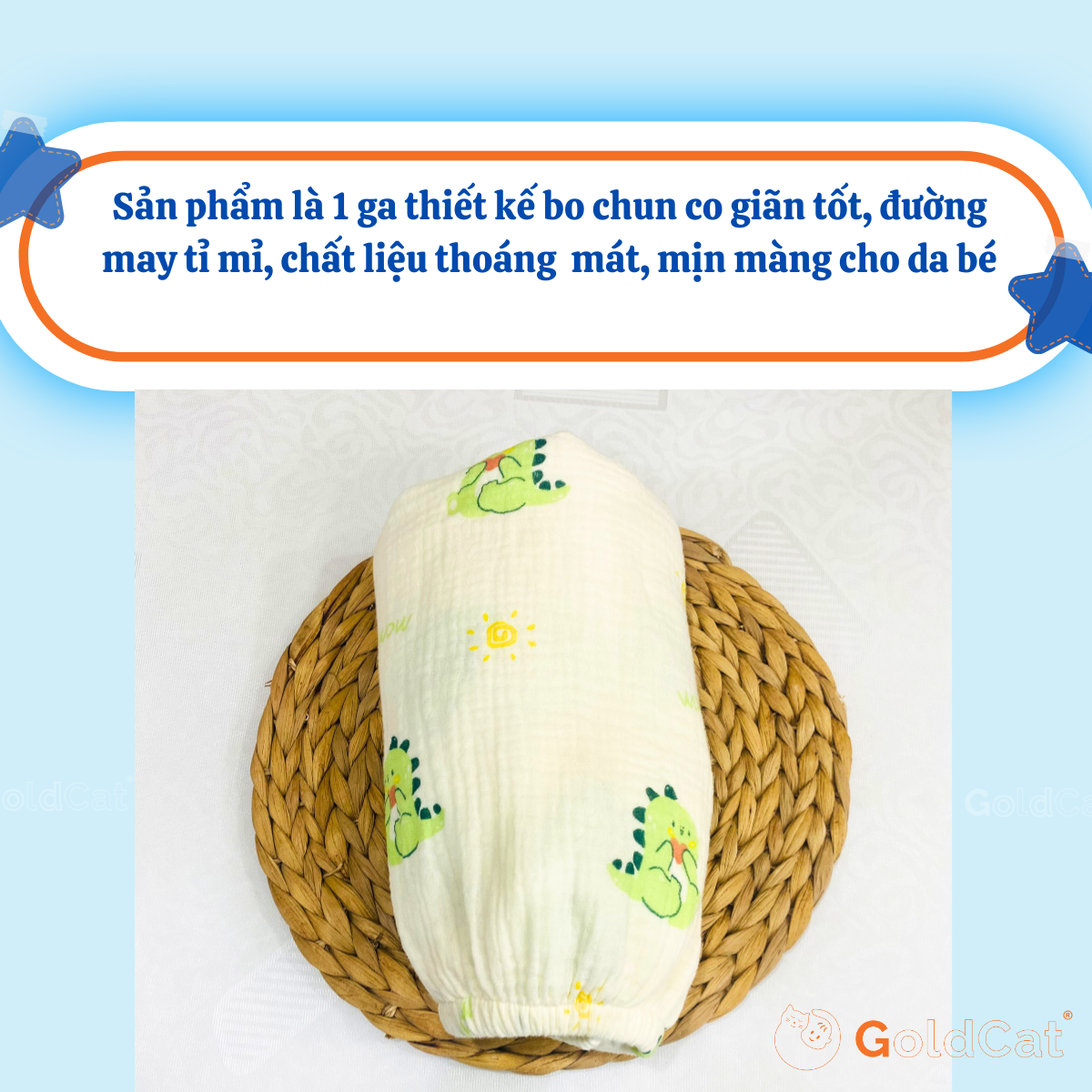 Ga Cũi Cho bé Goldcat (Cắt Theo Kích Thước Yêu Cầu)
